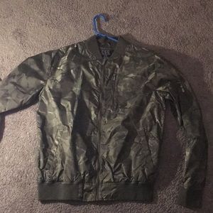 Camo bomber